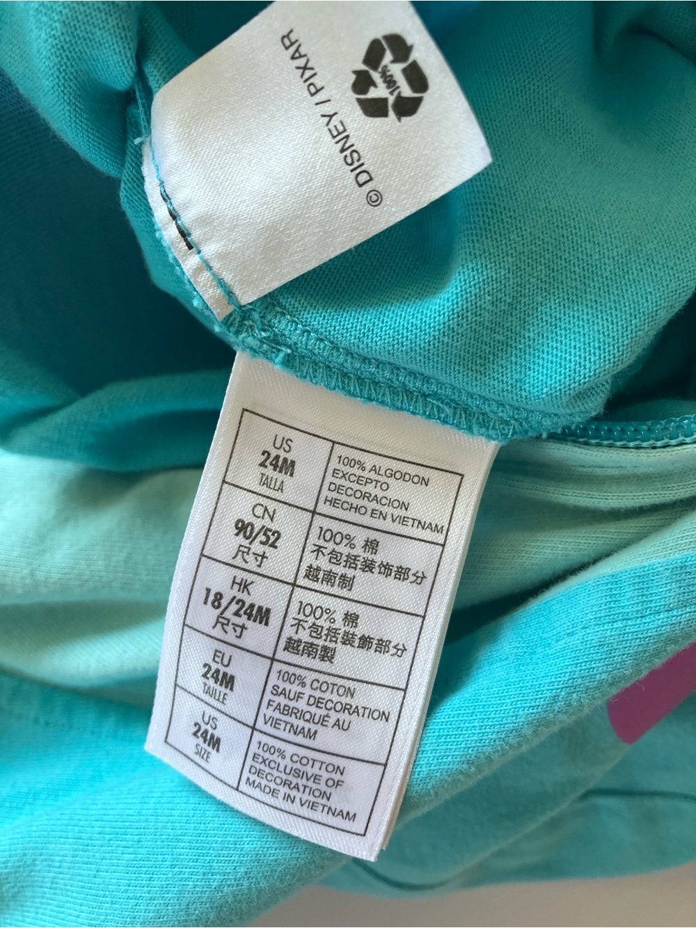 Disney Parks Monsters Inc Sulley Romper Costume Onesie 24M | 100% Cotton - Picture 4 of 12